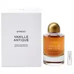 Byredo Vanille Antique 2025 - Extrait de Parfum - Perfume Sample - 2 ml